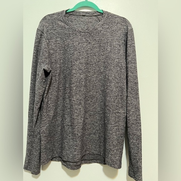 Lululemon Surge Warm Gray Long Sleeve DH. - Picture 14 of 16